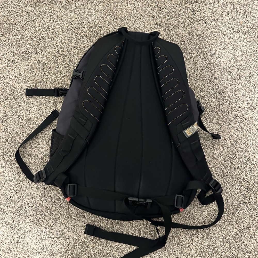 The North Face Black and Coral Backpack - Picture 2 of 6